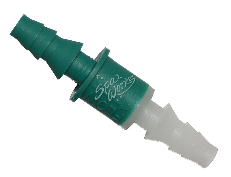 DEL OZONE SUPPLY CHECK VALVE, 1/4 INCH The Spa Works