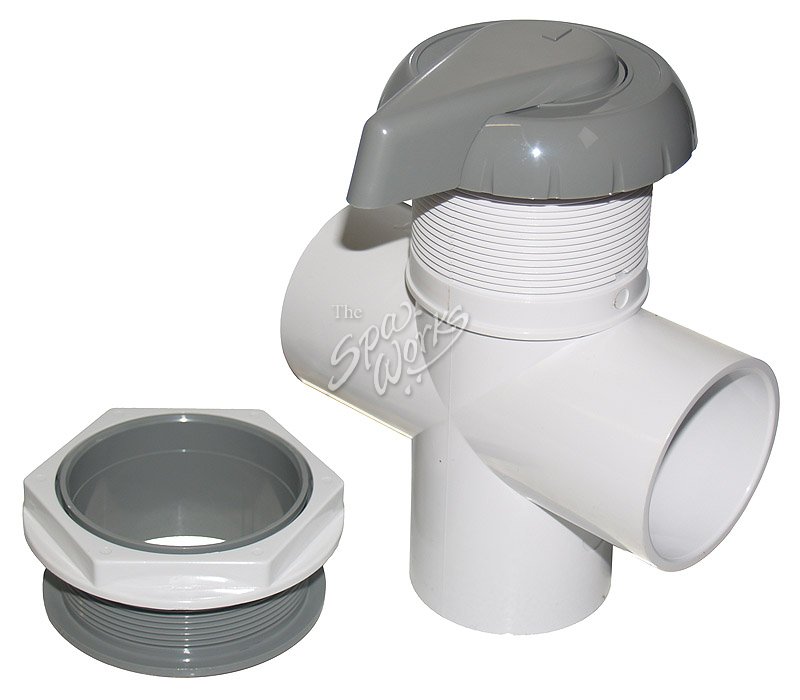 JACUZZI SPA 3WAY DIVERTER VALVE, 2 INCH 2001 AND PREVIOUS The Spa Works
