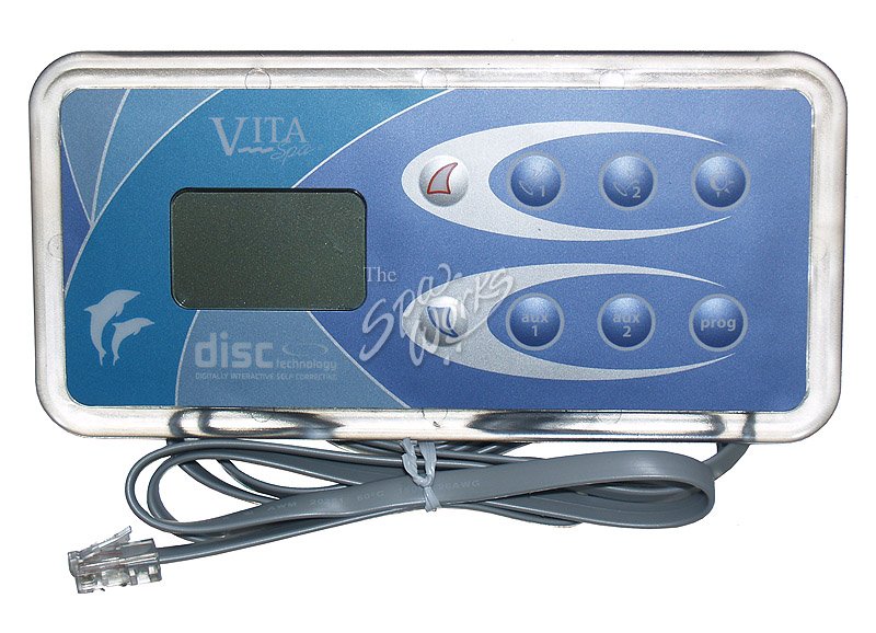 VITA SPA DC700 TOPSIDE CONTROL PANEL, 20072009 The Spa Works