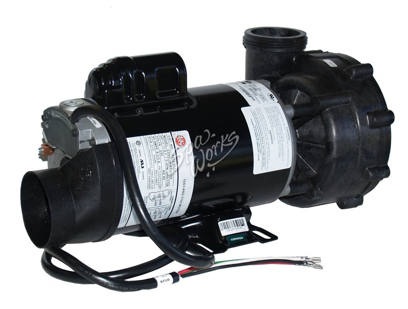 CALDERA SPA JET PUMP, 1.0 HP, 2 SPEED, XP2, 240 VOLT, 2 INCH SIDE