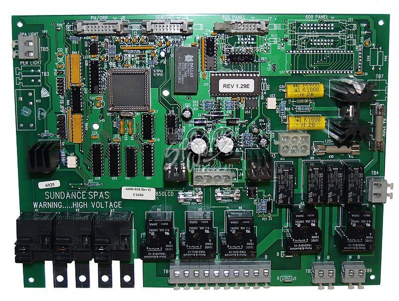 SUNDANCE SPA 1995-1997 SYSTEM 850 CIRCUIT BOARD | The Spa Works